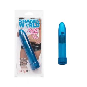 Vibrador Shane's World Azúl Metálico